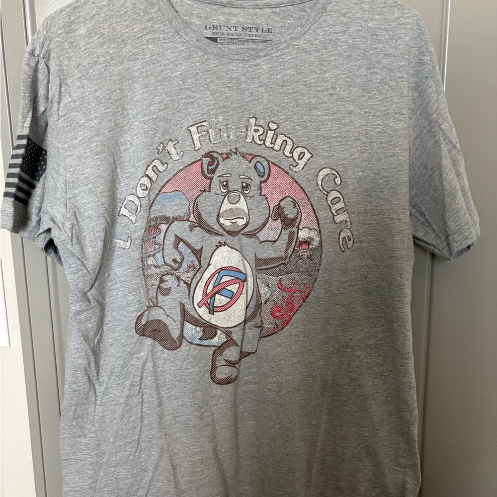 Grunt Style I Don’t F*ing Care Bear T-Shirt